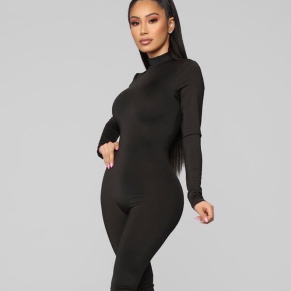 Black playsuit